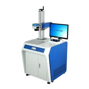 Meaisín Marcála Léasair Snáithín Tionscail 30W le haghaidh Cruach