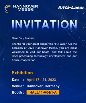 MRJ Laser Rocks Hannover Messe 2023 Le Taispeáint Go hiontach